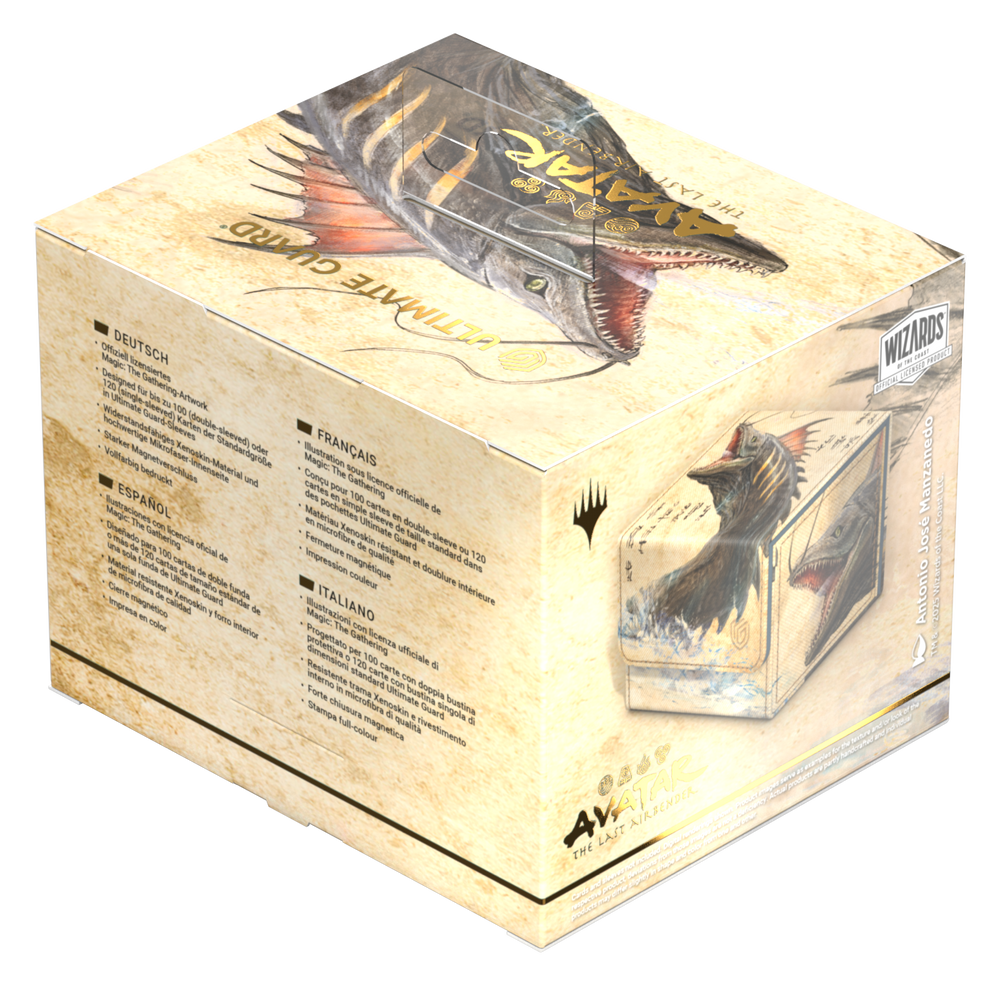 Ultimate Guard Sidewinder 100+ Xenoskin Deck Case – Avatar: The Last Airbender (Blue Rare Alt Art)