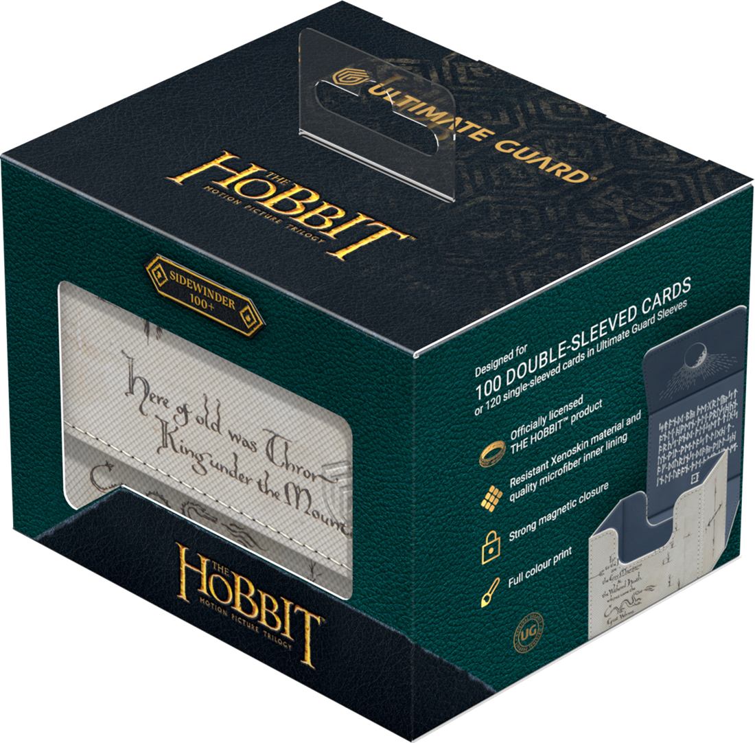 Ultimate Guard Sidewinder 100+ Xenoskin Deck Case – The Hobbit: Thrór's Map