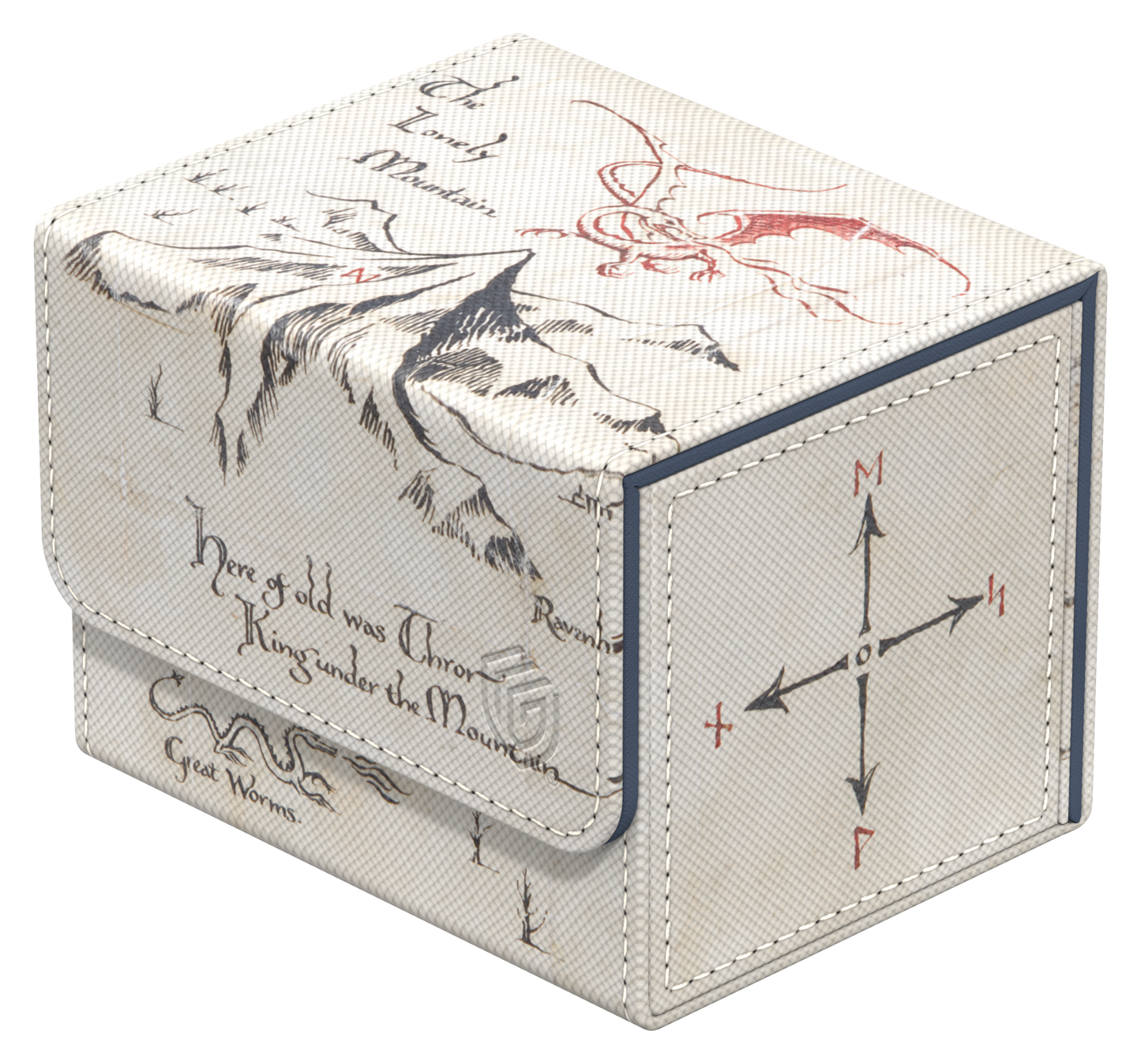 Ultimate Guard Sidewinder 100+ Xenoskin Deck Case – The Hobbit: Thrór's Map