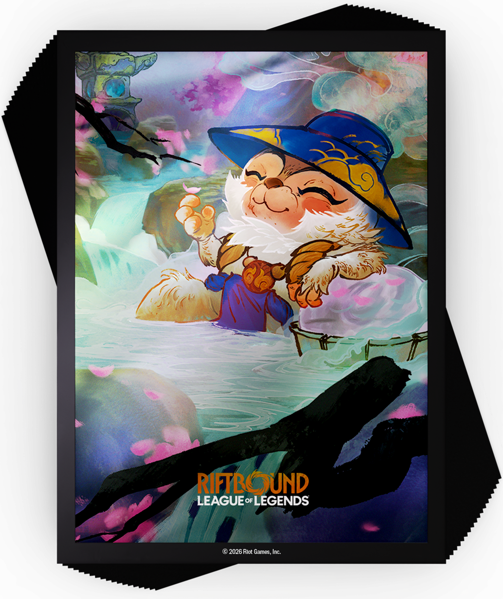 Riftbound: League of Legends TCG Spiritforged Art Sleeves – Spirit Blossom Teemo (100ct)