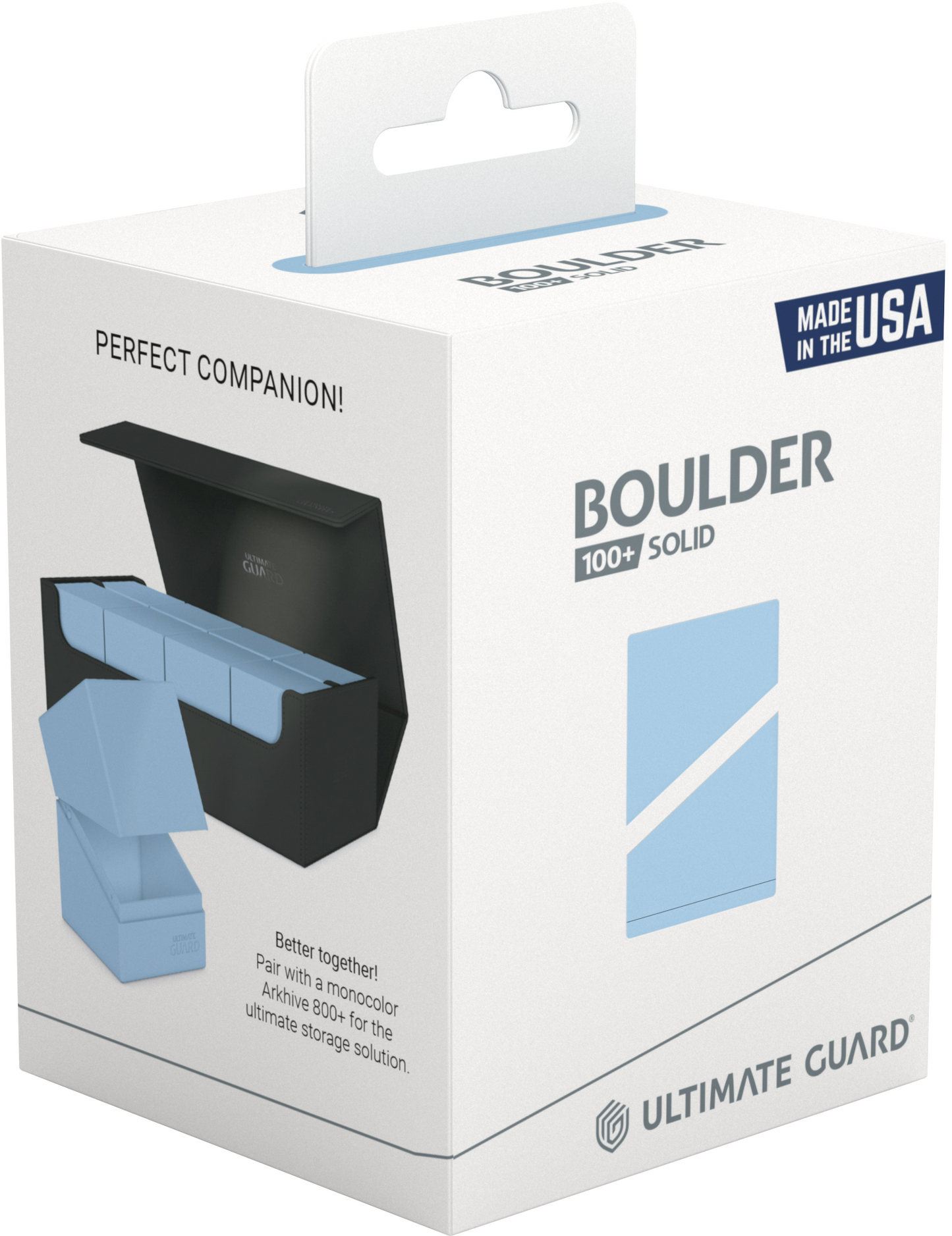 Ultimate Guard Deck Case Boulder 100+ Pastel Solid - Baby Blue