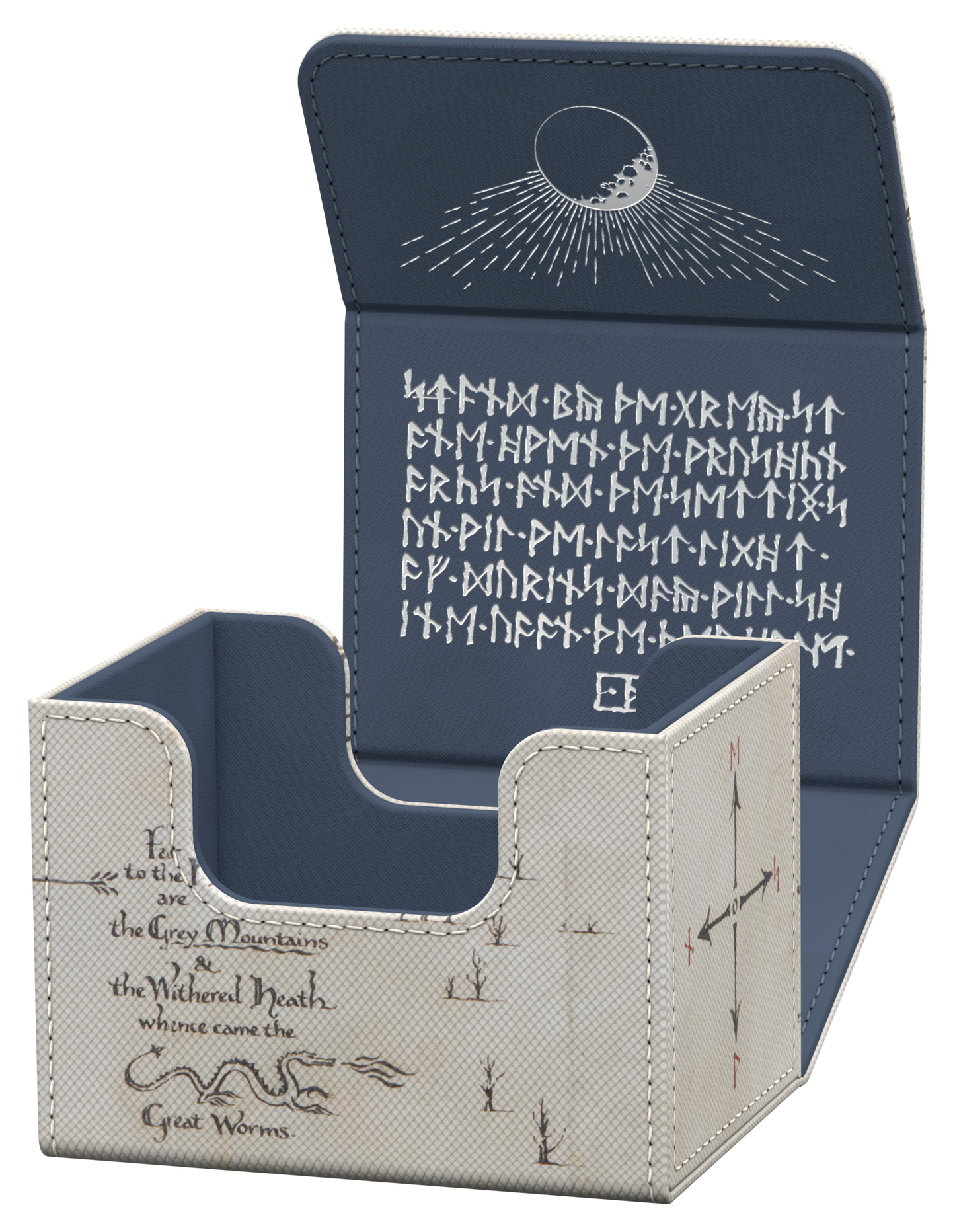 Ultimate Guard Sidewinder 100+ Xenoskin Deck Case – The Hobbit: Thrór's Map