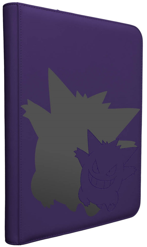 Ultra Pro Pokémon Elite Gengar Zip Binder Pro – 9-Pocket Trading Card Binder