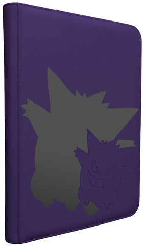 Ultra Pro Pokémon Elite Gengar Zip Binder Pro – 9-Pocket Trading Card Binder