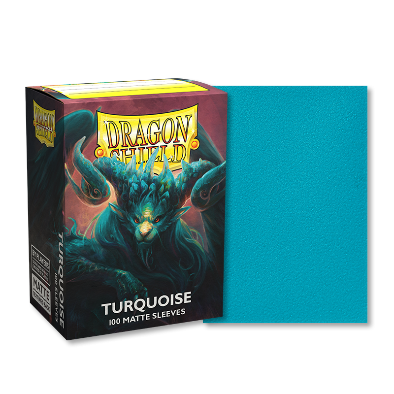 Dragon Shield Matte Sleeves – Turquoise (100 ct)