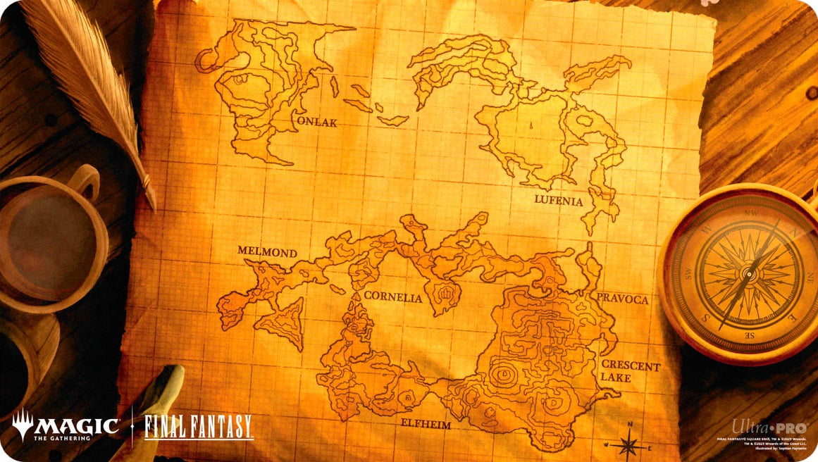 Ultra PRO Stitched Playmat – MTG Universes Beyond Final Fantasy: World Map