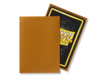 DRAGON SHIELD SLEEVES MATTE GOLD 100CT