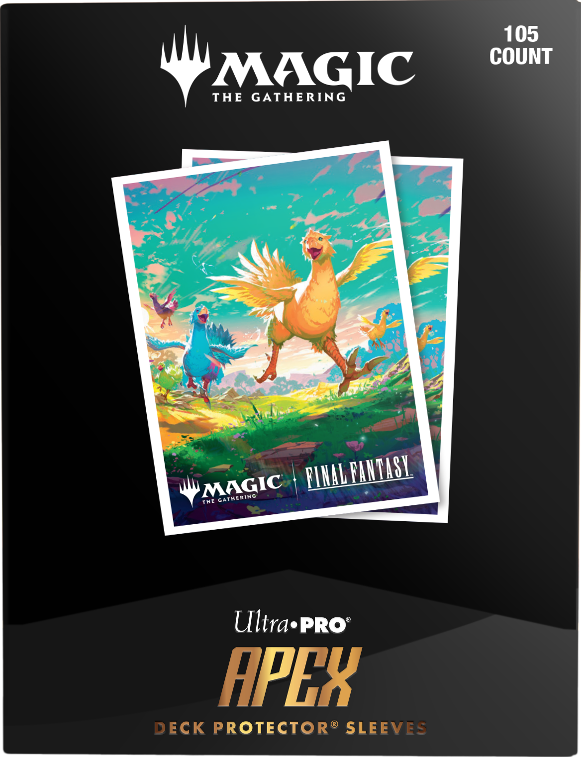 Ultra Pro Apex Deck Protector Sleeves – Magic: The Gathering × Final Fantasy – Chocobo (Premium) (105ct)