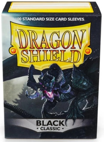 Dragon Shield Classic Sleeves – Black (100ct)