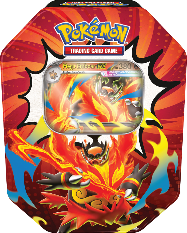Pokemon Ascended Heroes Tin (Arts vary)