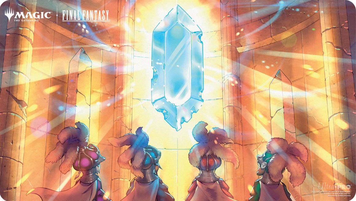 Ultra PRO Stitched Playmat – MTG Universes Beyond Final Fantasy: The Crystal’s Chosen