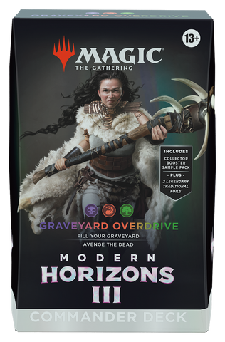 MODERN HORIZONS 3 COMMANDER - GRAVEYARD OVERDRIVE