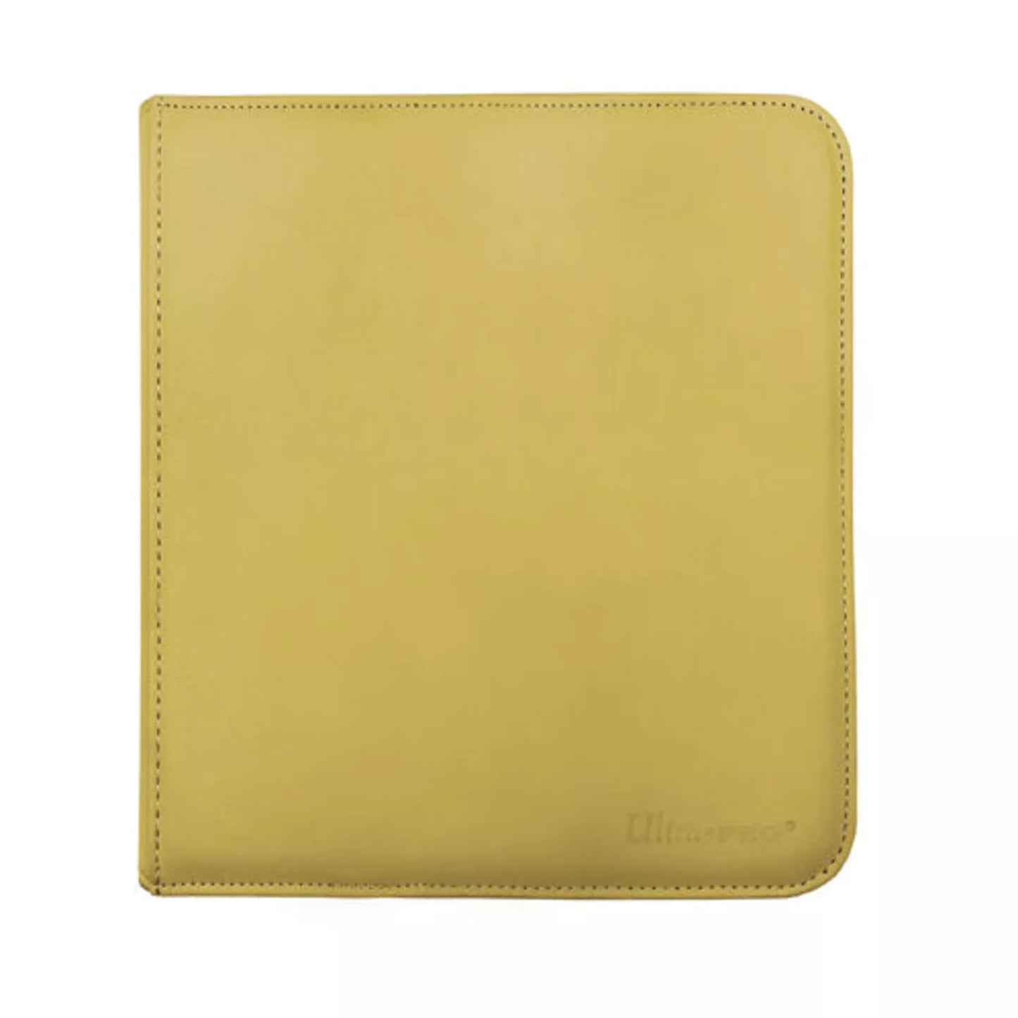 ULTRA PRO 12-Pocket Zippered Pro-Binder LIGHT YELLOW