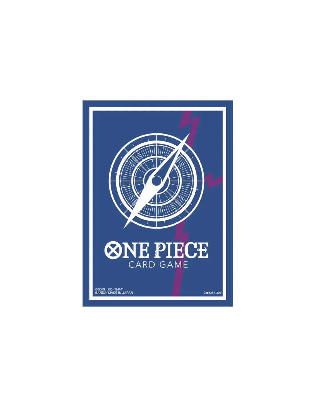 Sleeves One Piece TCG Blue Compass (70)