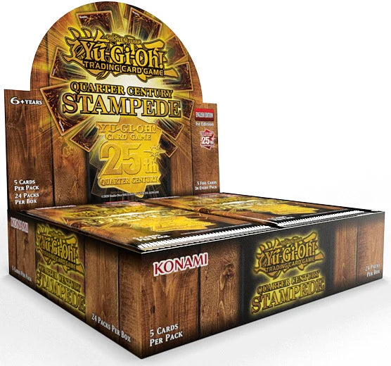 Yu-Gi-Oh! Quarter Century Stampede Booster Box - 1st Edition