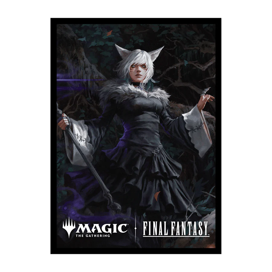 Magic: The Gathering®—FINAL FANTASY™ 100ct Deck Protector Sleeves - Y’shtola, Night’s Blessed (Commander)