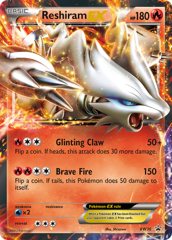 Reshiram EX (BW36) [Black & White: Black Star Promos]