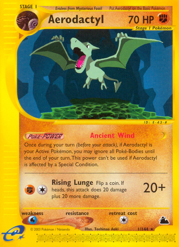 Aerodactyl (1/144) [Skyridge]