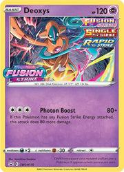 Deoxys (SWSH170) (Prerelease Promo) [Sword & Shield: Black Star Promos]