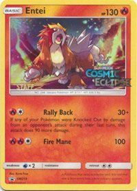 Entei (SM219) (Staff Prerelease Promo) [Sun & Moon: Black Star Promos]