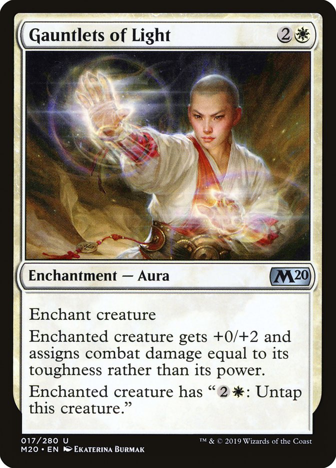 Gauntlets of Light [Core Set 2020]