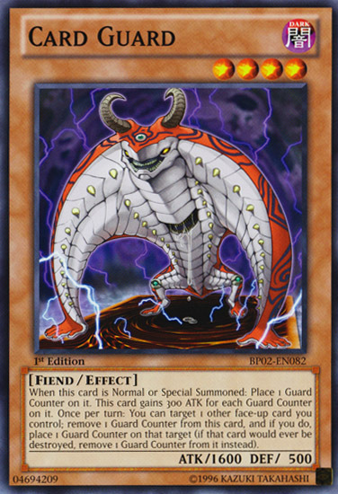mosaic rare cards Card Guard [BP02-EN082] Mosaic Rare