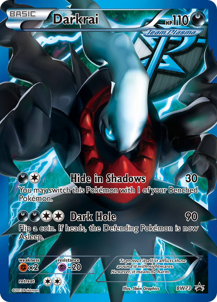 Darkrai (BW73) (Jumbo Card) [Black & White: Black Star Promos]