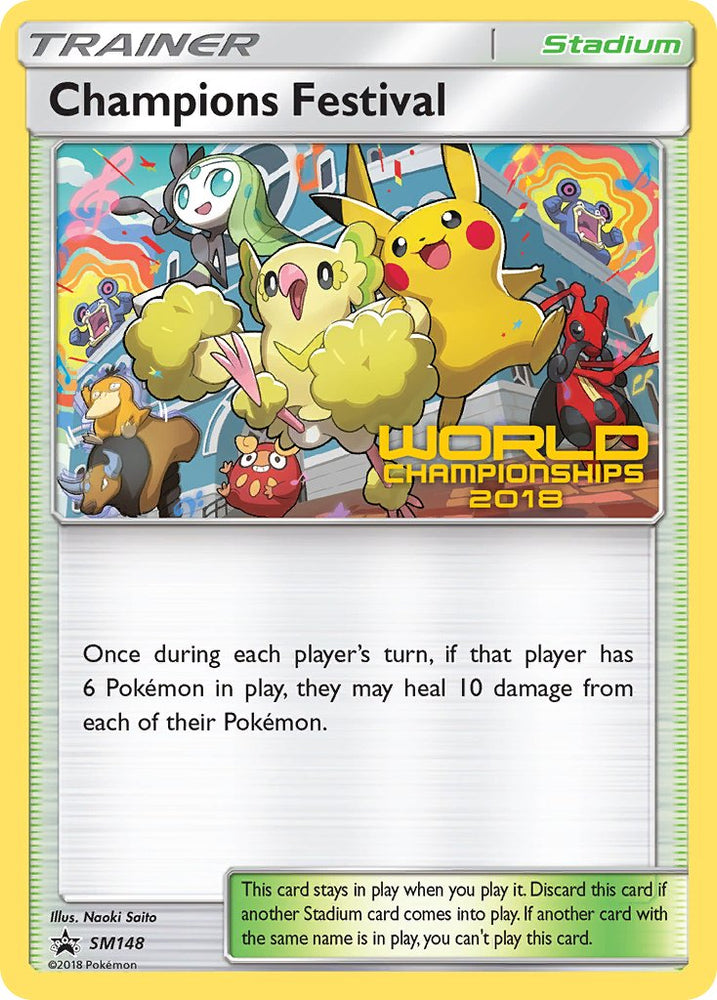 Champions Festival (SM148) (2018 Champion) [Sun & Moon: Black Star Promos]