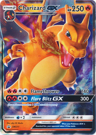 Charizard GX (SM211) (Jumbo Card) [Sun & Moon: Black Star Promos]